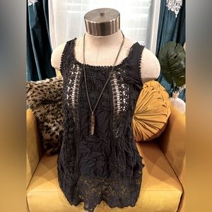 AEROPOSTALE GRAY TUNIC TANK SIZE S